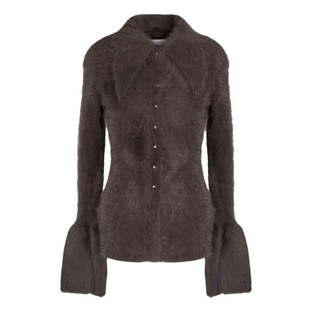 16Arlington Opala Faux Fur Cardigan slim fit Size: UK6 / XS / US2